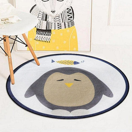 Dywan dziecięcy w kształcie śpiącego pingwina