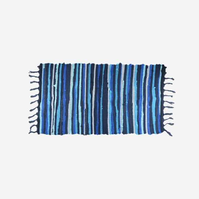 Kolorowy chodnik bawełniany z frędzlami