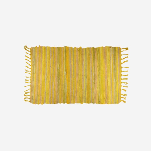 Kolorowy chodnik bawełniany z frędzlami