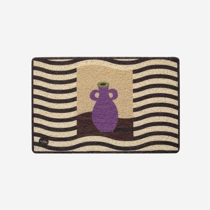 Wycieraczka wewnętrzna z motywem wazonu