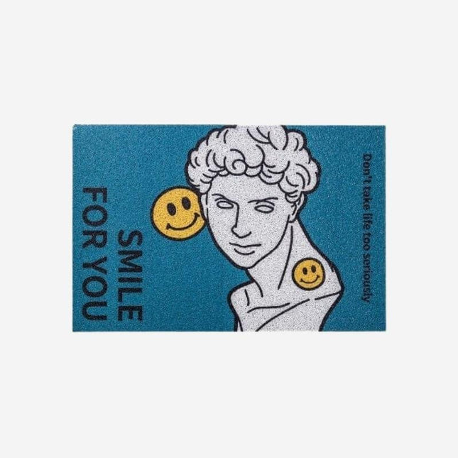 Nowoczesna wycieraczka w stylu pop-art