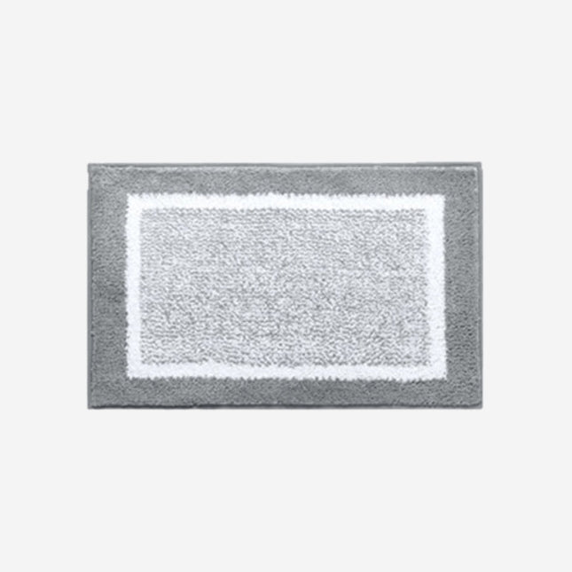 Szara chłonna wycieraczka pod drzwi