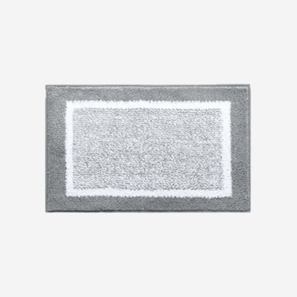 Szara chłonna wycieraczka pod drzwi