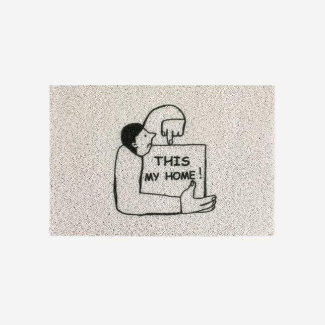 Wycieraczka z napisem "This is my home"