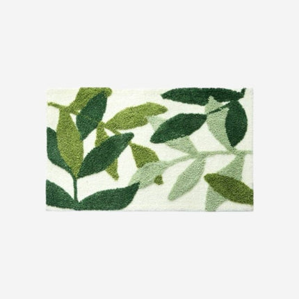 Wycieraczka wejściowa w botaniczny wzór