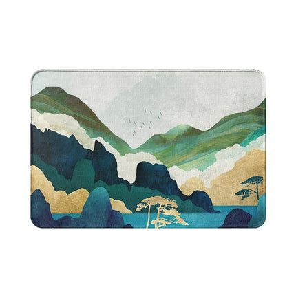 Wycieraczka pod drzwi z motywem gór