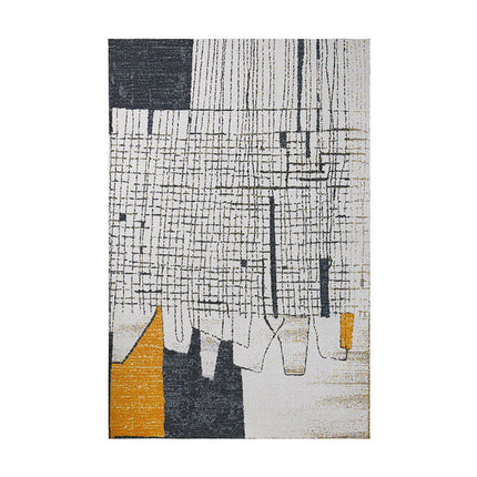 Nowoczesny szary dywan w stylu skandynawskim