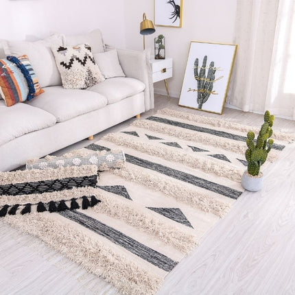 Ręcznie robiony dywan berberyjski boho