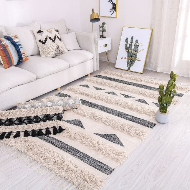 Ręcznie robiony dywan berberyjski boho