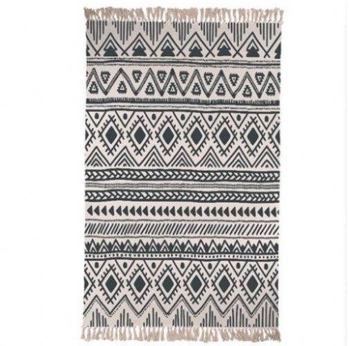 Mały dywanik berberyjski przyłóżkowy etno