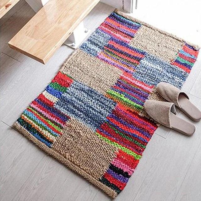Zewnętrzny dywanik boho w stylu berberyjskim