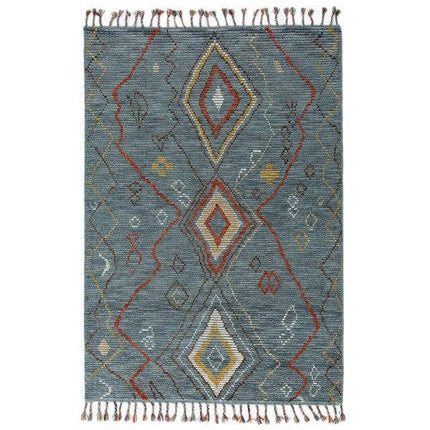 Elegancki dywan berberyjski w stylu boho