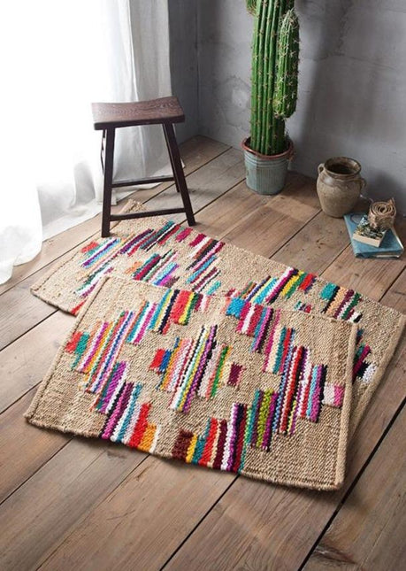 Kolorowy chodnik w stylu berberyjskim