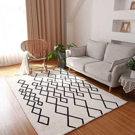 Dywan berberyjski z geometrycznym wzorem