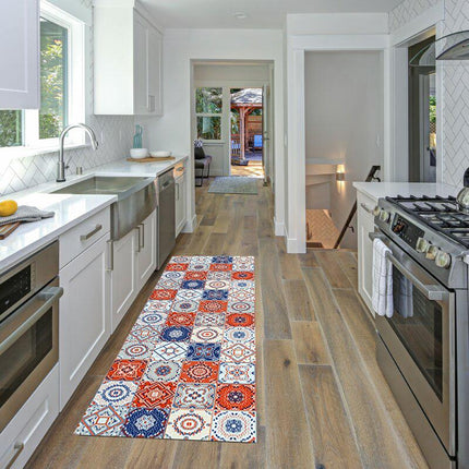 Mata kuchenna we wzór patchworkowy kolorowy