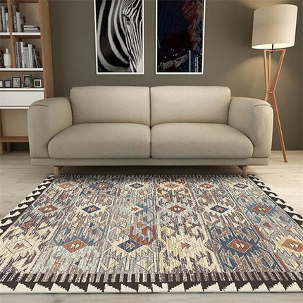 Dywan etniczny w stylu afrykańskim