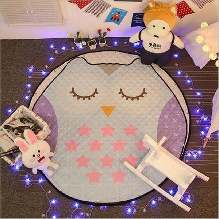 Mata dla dziecka w kształcie sowy