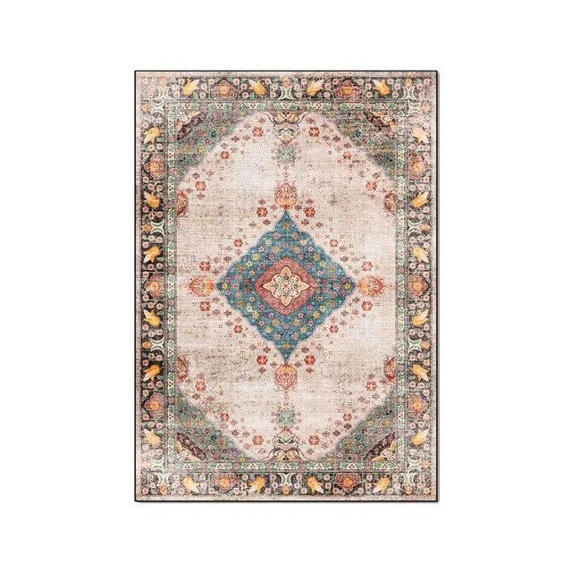 Marokański dywan w stylu vintage