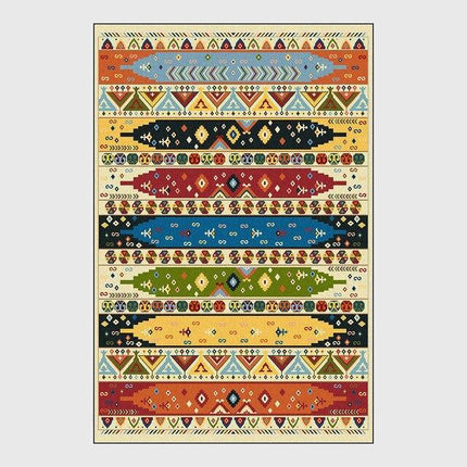 Dywan z azteckim wzorem do salonu