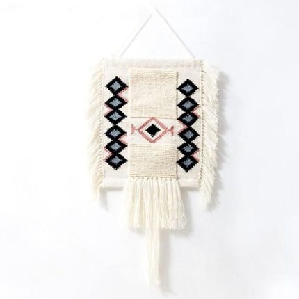 Makrama ścienna w stylu berberyjskim