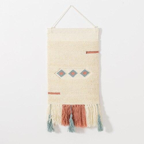 Meksykańska makata ścienna w stylu boho