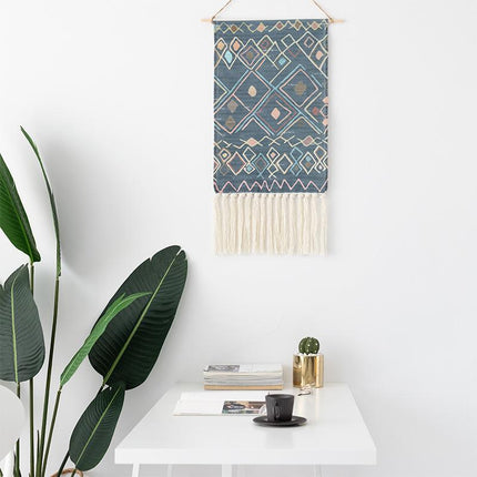 Nowoczesny kilim na ścianę do salonu