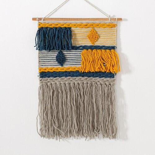 Tybetańska dekoracyjna makata na ścianę