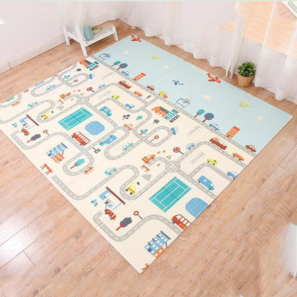 Składana mata edukacyjna dla dzieci miasto