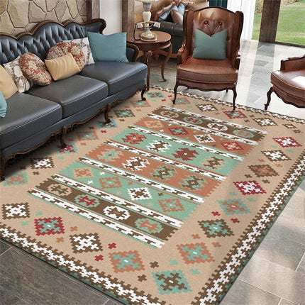 Dywan w stylu etnicznym do salonu