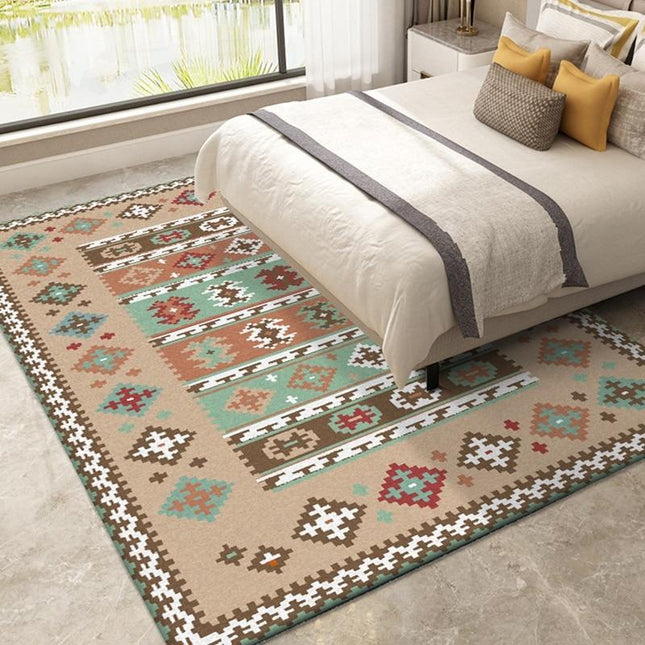 Dywan w stylu etnicznym do salonu