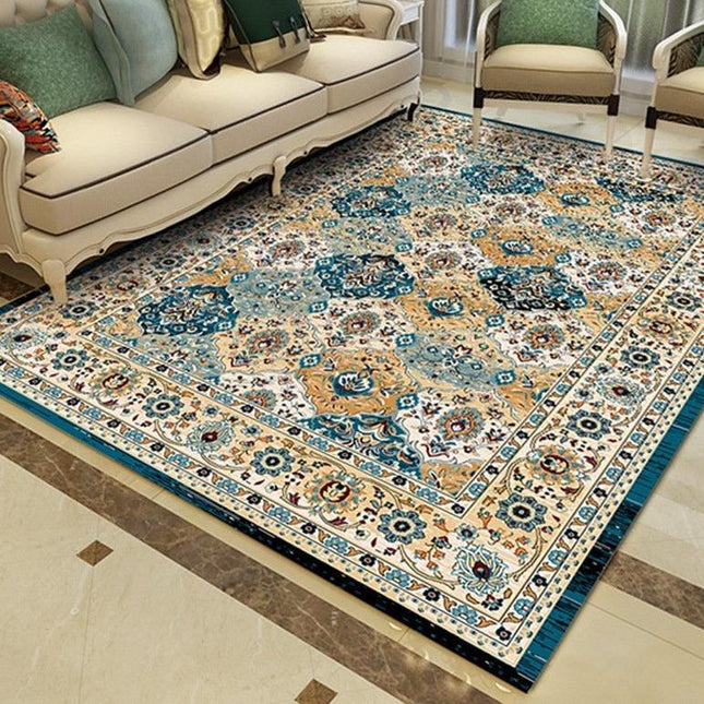 Turecki dywan vintage w stylu pałacowym