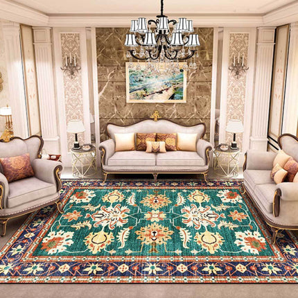 Orientalny dywan w stylu vintage